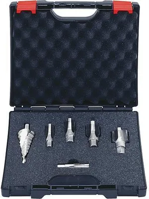 Produktbild von EXACT Einschnittgewindebohrer-Set 6teilig metrisch fein Rechtsschneidend Exact 05979 HSS 1 Set