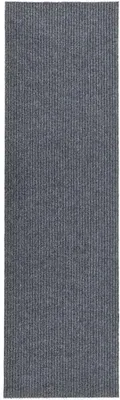 Produktbild von Grauer Schmutzfangläufer 100 x 400 cm – rutschfester Teppichläufer aus Nadelfilz für Flur und Eingangsbereich im privaten und gewerblichen Bereich