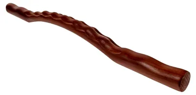 Produktbild von Massagestab aus Holz 52cm Karbonisiert Tragbares Gerät zur Muskelentspannung und Lymphaktivierung