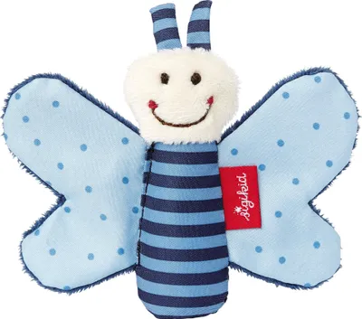 Produktbild von sigikid Knister-Schmetterling, blau, Maße: 9x12x2 cm; 41180