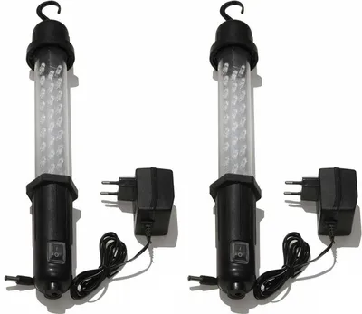 Produktbild von 2x Arbeitsleuchte Werkstattlampe Motorraumleuchte Handlampe 26 LED 12V