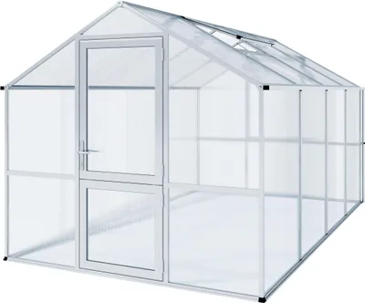 Produktbild von KGT Gewächshaus "Rose IV" pressblank 10 m² 10 mm HKP