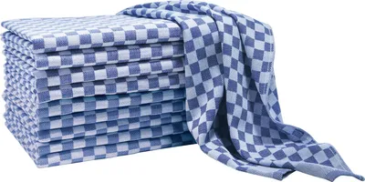 Produktbild von Erwin Müller Geschirrtuch 10er-Pack blau 45x70 cm