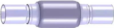 Produktbild von VEGAZ Auspuff-Wellrohr UFR-164 48,5mm 245mm