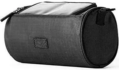 Produktbild von SYSTEM-S 2in1 Lenkertasche Fahrradhalterung Fahrradtasche Schultertasche Schutzhülle für 4,8 Zoll inch Geräte Smartphones in schwarz
