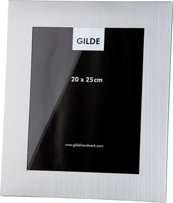 Zdjęcie produktu dla GILDE Fotorahmen, rechteckig, "Modern", Aluminium, silberfarben, , L. 1 cm, B. 28 cm, H. 33 cm 65546