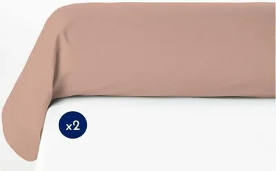Produktbild von Kopfkissenbezug 2er-Set LOVELY HOME, 85 x 185 cm, Rosa, 100% Baumwolle