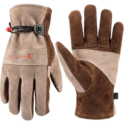 Produktbild von Damen-Gartenhandschuhe aus Leder mit Baumwollfutter