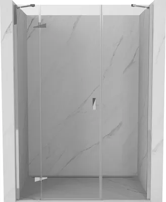 Obrázek produktu pro Mexen Mist-H levé sprchové dveře 125 cm, transparentní, chrom - 8A5-125-001-01-00-L