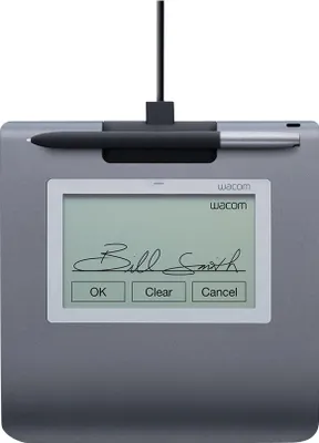 Obrázek produktu pro Wacom STU-430 - 11,4 cm (4,5 Zoll) - 320 x 200 pixelů - 96 x 60 mm - F-STN - Elektromagnetická rezonance (EMR) - šedý