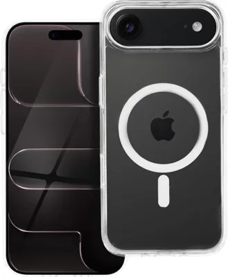 Produktbild von Forcell F Protect Clear Hybrid Magnet Hülle Kompatibel mit iPhone 17 Air