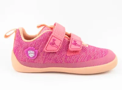 Produktbild von Affenzahn Knit Happy Flamingo Klettschuh Rot : 26