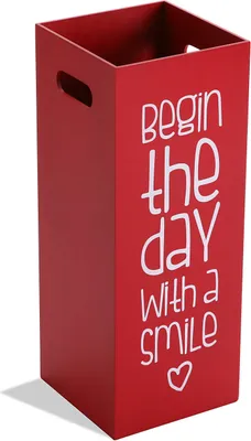 Produktbild von Paraplyholder Begin The Day With a Smile Holz MDF (21 x 53 x 21 cm) Versa