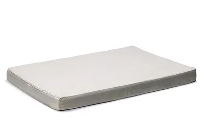 Produktbild von Beeztees Zira - Orthopädisches Hundebett - Hellgrau - 120x80x10 cm
