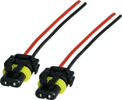 Produktbild von 2x HB4 Stecker Fassung Sockel Lampenfassung Lampensockel Lampenstecker 9006 P22d mit Kabel