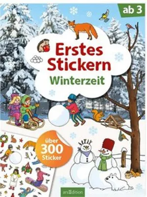 Obrázek produktu pro Erstes Stickern - Winterzeit