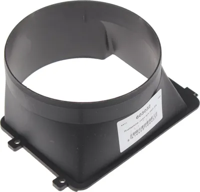 Obrázok produktu pre NOVINKA - AUSPUFF ADAPTÉR STÜCK SCHWARZ - Ø 125 mm - 603032
