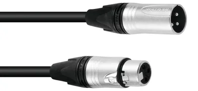 Imagen del producto de Cable de altavoz XLR PSSO, 2x2,5, 10 metros, color negro (30227983)