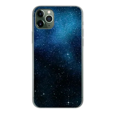 Produktbild von MuchoWow® Handyhülle Schutzhülle Hülle für iPhone 11 Pro Max Galaxie - Nacht - Galaxie - Jungen - Mädchen - Kinder Silikon Softcase Handy Hülle - Schutz