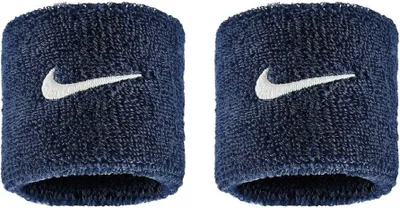 Image de Poignets éponges Nike Swoosh Classic Bleu marine