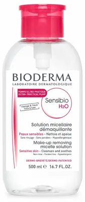 Zdjęcie produktu dla Bioderma Sensibio H2O, Kobiety, 500 ml, Skóra wrażliwa, Butelka