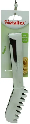 Produktbild von Metaltex Spaghetti- Zange Metall 22cm