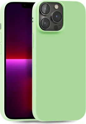 Produktbild von Hülle für Apple iPhone 13 Pro Max - Handyhülle Cover aus Silikon in Grün