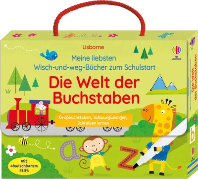 Produktbild von Meine liebsten Wisch-und-weg-Bücher zum Schulstart: Die Welt der Buchstaben