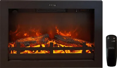 Immagine prodotto di Caminetto elettrico Xaralyn - Flandria - 1500 Watt di riscaldamento - con telecomando - camino da incasso - caminetto decorativo