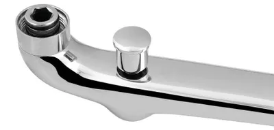 Immagine prodotto di Bocca d'acqua con deviatore, 30 cm, piatta, cromo