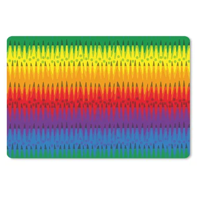 Produktbild von MuchoWow® Mauspad Mousepad Muster - Regenbogen - Abstrakt 27x18 cm - Mousepads - Maus Mat - Pad - Mausunterlage - Büroartikel - Desk Matten