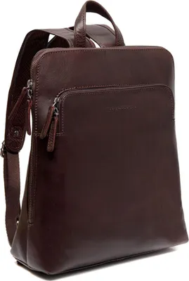 Zdjęcie produktu dla Plecak marki Chesterfield z przegrodą na laptopa Fornella Backpack Brown ciemnobrązowy