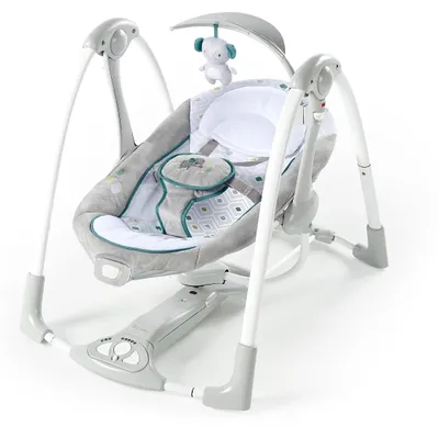 Produktbild von Ingenuity, Nash 2 in 1 faltbare Schaukel und Sitz mit Vibration, Melodien, fünf