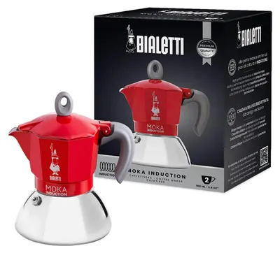 Produktbild von Bialetti MOKA 2TZ Induction red