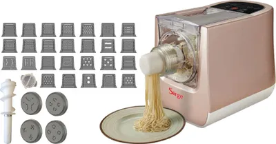 Produktbild von Hausgemachte frische Nudelmaschine mit 30 DIES 300 Watt knetet und produziert frische Nudeln sogar mit PASTARITA-Ei