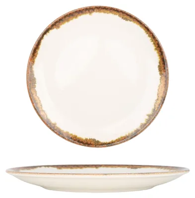 Produktbild von Kütahya Porselen Speiseteller - Fluer Amber - Porzellan - 25 cm