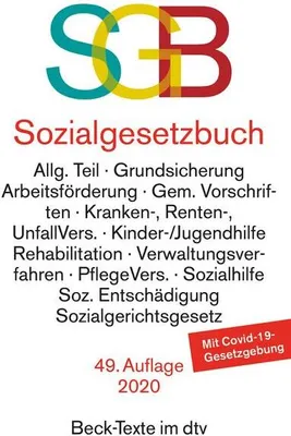 Immagine prodotto di Sozialgesetzbuch, mit Sozialgerichtsgesetz