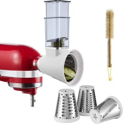 Obrázek produktu pro Příslušenství pro stolní mixéry – sekáček na zeleninu, strouhák na sýr, kráječ na salát