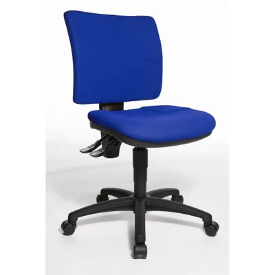 Produktbild von Topstar Bürodrehstuhl U50 ohne Armlehnen, blau