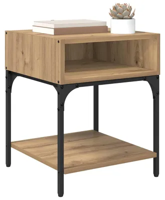 Obrázok produktu pre vidaXL Nočný stolík Artisan dub 40 x 40 x 50 cm materiál na báze dreva
