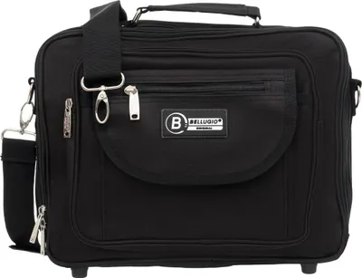 Produktbild von Bellugio Arbeitstasche Schultertasche Schwarz Nylon