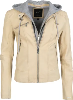 Produktbild von Maze Lederjacke Mico Damen powder XXL