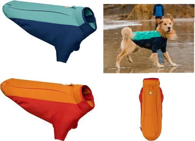 Produktbild von Ruffwear Undercoat™ Neoprenanzug, Farbe:Aurora Teal, Größe:XXS