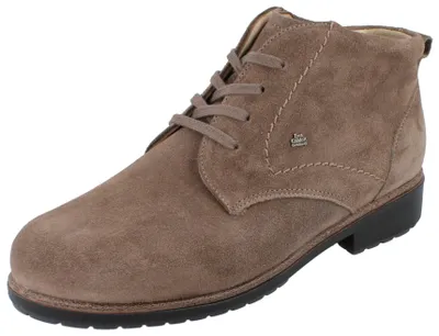 Productafbeelding van FINN COMFORT Cranston, damesveterschoen, enkelhoog, bruin/beige, veloursleer - Maat: UK 6