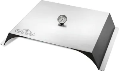 Produktbild von Napoleon Grilldeckel 71200 aus Edelstahl für Pizzabacken und Reiben