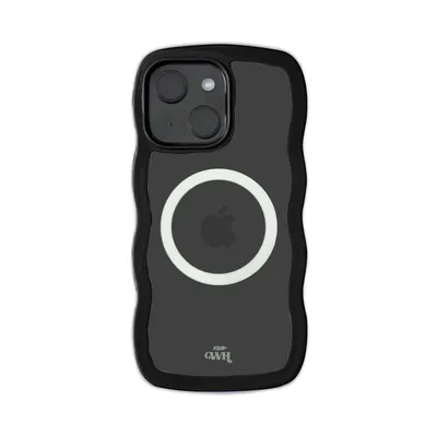 Produktbild von Wavy Hülle MagSafe Black  - Kompatibel mit iPhone 15