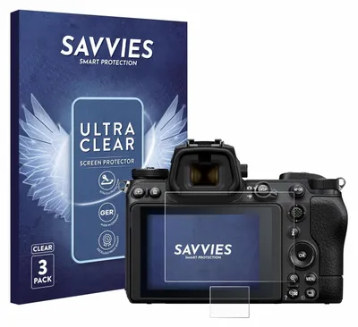 Produktbild von 6x Für Nikon Z 6 II Schutzfolie Savvies Displayschutz Display Schutz Folie Klar Transparent