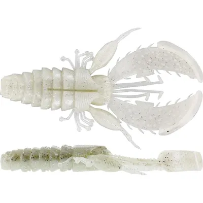 Produktbild von Westin CreCraw Creaturebait 8,5cm 7g - 5 Gummikrebse, Farbe:Glow White