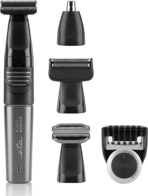 Produktbild von ETA Blade Master Multi-Groomer I 5 in 1 Rasierer I Nass- und Trocken I 50min Laufzeit I 3.2V Li-Ion-Akku I Bartschneider I Haarschneider