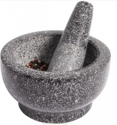 Immagine prodotto di Mortaio da cucina con pestello in granito Browin